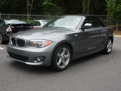 bmw 1 series 2012 dk  gray 128i gasoline 6 cylinders rear wheel drive automatic 27616