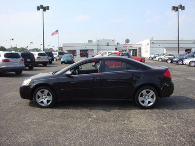 pontiac g6 2008 black sedan gasoline 4 cylinders front wheel drive automatic 45324