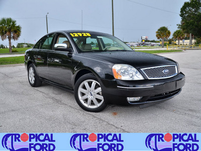 ford five hundred 2006 black sedan limited gasoline 6 cylinders front wheel drive automatic 32837