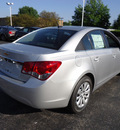 chevrolet cruze 2011 silver sedan ls gasoline 4 cylinders front wheel drive automatic 60007