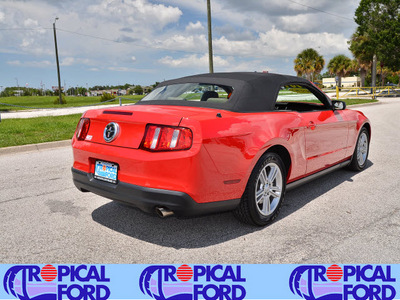 ford mustang 2010 red gasoline 6 cylinders rear wheel drive automatic 32837