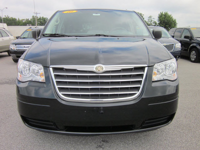 chrysler town and country 2010 black van lx stow n go flex fuel 6 cylinders front wheel drive autostick 62863