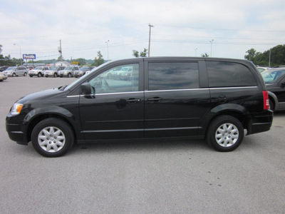 chrysler town and country 2010 black van lx stow n go flex fuel 6 cylinders front wheel drive autostick 62863