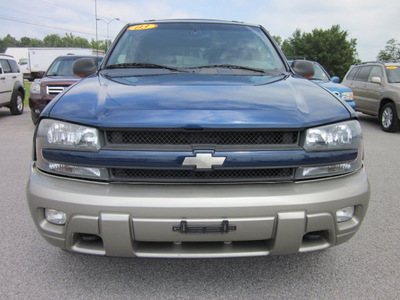 chevrolet trailblazer 2003 dk  blue suv ltz 4x4 gasoline 6 cylinders 4 wheel drive automatic 62863