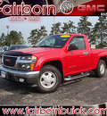 gmc canyon 2005 red gasoline 4 cylinders rear wheel drive automatic 45324
