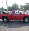 gmc canyon 2005 red gasoline 4 cylinders rear wheel drive automatic 45324