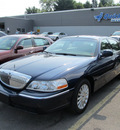 lincoln town car 2003 blue sedan signature gasoline 8 cylinders sohc rear wheel drive automatic with overdrive 13502