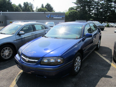 chevrolet impala 2005 blue sedan gasoline 6 cylinders front wheel drive automatic 13502