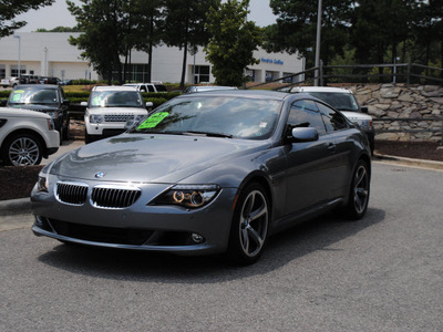 bmw 6 series 2008 dk  gray coupe 650i gasoline 8 cylinders rear wheel drive shiftable automatic 27511