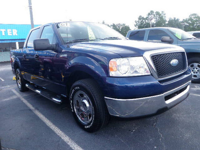 ford f 150 2007 blue xlt flex fuel 8 cylinders rear wheel drive automatic with overdrive 32401