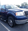 ford f 150 2007 blue xlt flex fuel 8 cylinders rear wheel drive automatic with overdrive 32401
