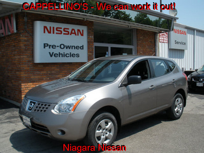 nissan rogue 2008 gray suv s gasoline 4 cylinders all whee drive automatic 14094