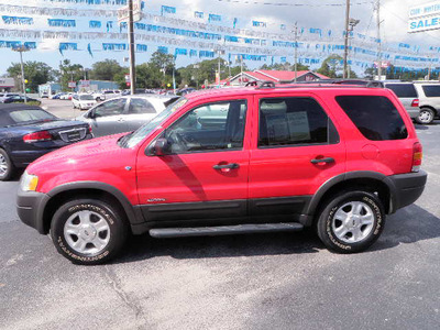 ford escape 2002 red suv xlt choice gasoline 6 cylinders front wheel drive automatic 32401