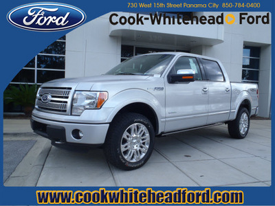 ford f 150 2011 silver platinum gasoline 6 cylinders 4 wheel drive automatic 32401