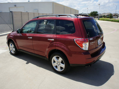 subaru forester 2010 red suv 2 5x limited gasoline 4 cylinders all whee drive automatic 76108