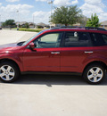 subaru forester 2010 red suv 2 5x limited gasoline 4 cylinders all whee drive automatic 76108