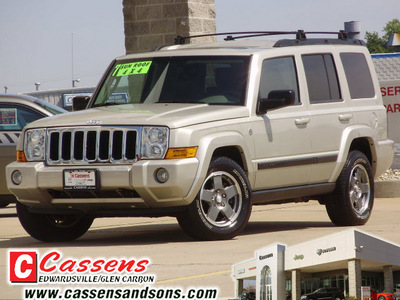 jeep commander 2007 gray suv flex fuel 8 cylinders 4 wheel drive automatic 62034