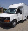 chevrolet express cutaway 2011 white 3500 flex fuel v8 rear wheel drive automatic 60007