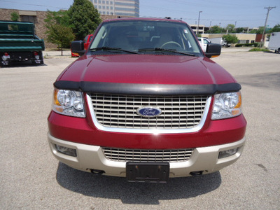 ford expedition 2006 red suv eddie bauer gasoline 8 cylinders 4 wheel drive automatic with overdrive 60007