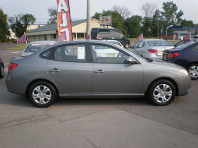 hyundai elantra 2009 gray sedan gasoline 4 cylinders front wheel drive automatic 13502