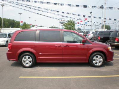 dodge grand caravan 2011 maroon van flex fuel 6 cylinders front wheel drive automatic 13502