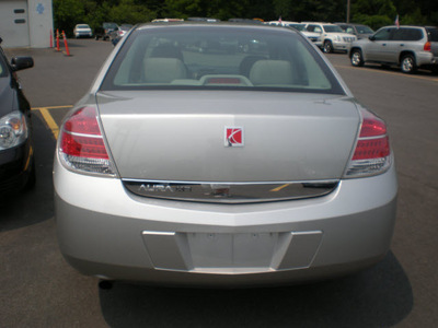 saturn aura 2008 silver sedan xe gasoline 4 cylinders front wheel drive automatic 13502