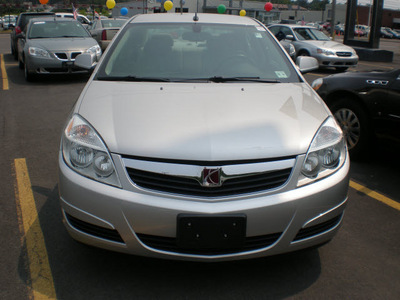 saturn aura 2008 silver sedan xe gasoline 4 cylinders front wheel drive automatic 13502