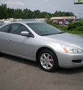 honda accord 2003 silver coupe ex gasoline 6 cylinders sohc front wheel drive automatic 13502
