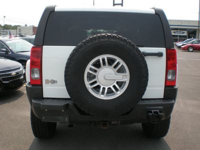 hummer h3 2008 white suv adventure gasoline 5 cylinders 4 wheel drive automatic 13502