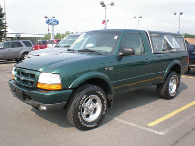 ford ranger 2000 green pickup truck flex fuel v6 4 wheel drive automatic with overdrive 13502