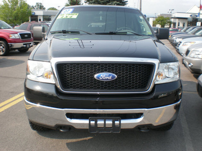 ford f 150 2007 black gasoline 8 cylinders 4 wheel drive automatic 13502