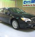 chrysler 200 2011 black sedan touring gasoline 4 cylinders front wheel drive automatic 44883