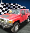 hummer h3 2007 red suv gasoline 5 cylinders 4 wheel drive automatic 14221
