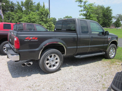 ford f 250 super duty 2008 gray lariat 4x4 diesel diesel 8 cylinders 4 wheel drive automatic 62863