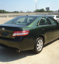 toyota camry 2011 green sedan le v6 gasoline 6 cylinders front wheel drive automatic 75503