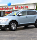 ford edge 2008 lt blue suv limited gasoline 6 cylinders all whee drive automatic 61008