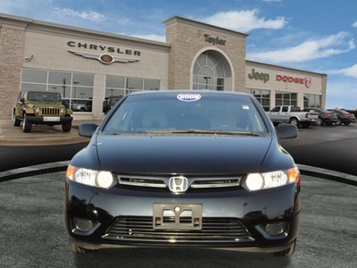 honda civic 2008 black coupe lx gasoline 4 cylinders front wheel drive 5 speed manual 60915