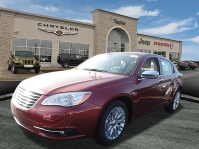 chrysler 200 2011 red sedan limited flex fuel 6 cylinders front wheel drive shiftable automatic 60915