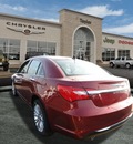 chrysler 200 2011 red sedan limited flex fuel 6 cylinders front wheel drive shiftable automatic 60915