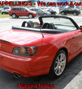 honda s2000 2005 red gasoline 4 cylinders rear wheel drive 6 speed manual 14094