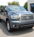 toyota tundra 2010 grey limited gasoline 8 cylinders 4 wheel drive 6 speed automatic 46168