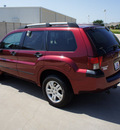 mitsubishi endeavor 2005 red suv ls gasoline 6 cylinders front wheel drive automatic 76108