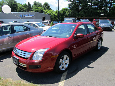 ford fusion 2008 red sedan se gasoline 6 cylinders all whee drive automatic 13502