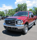 ford f 250 2003 red super duty gasoline 8 cylinders sohc 4 wheel drive automatic with overdrive 13502