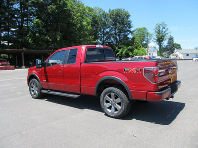 ford f 150 2011 red gasoline 6 cylinders 4 wheel drive automatic 13502