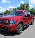 ford f 150 2011 red gasoline 6 cylinders 4 wheel drive automatic 13502