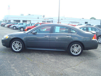 chevrolet impala 2010 gray sedan ltz flex fuel 6 cylinders front wheel drive automatic 45324