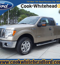 ford f 150 2011 brown xlt gasoline 6 cylinders 2 wheel drive automatic 32401
