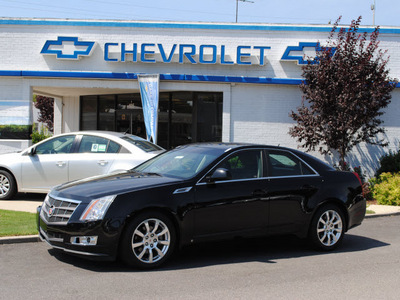 cadillac cts 2008 black sedan 3 6l di gasoline 6 cylinders rear wheel drive automatic 27591