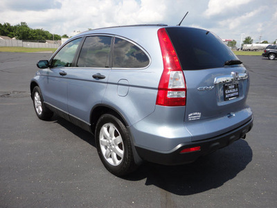 honda cr v 2008 lt  blue suv ex gasoline 4 cylinders all whee drive automatic 45344